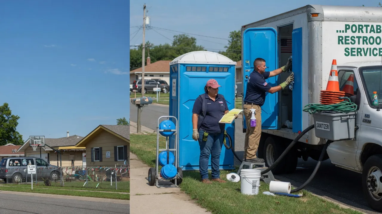 Portable Toilet Rental in Huggins, MO near me